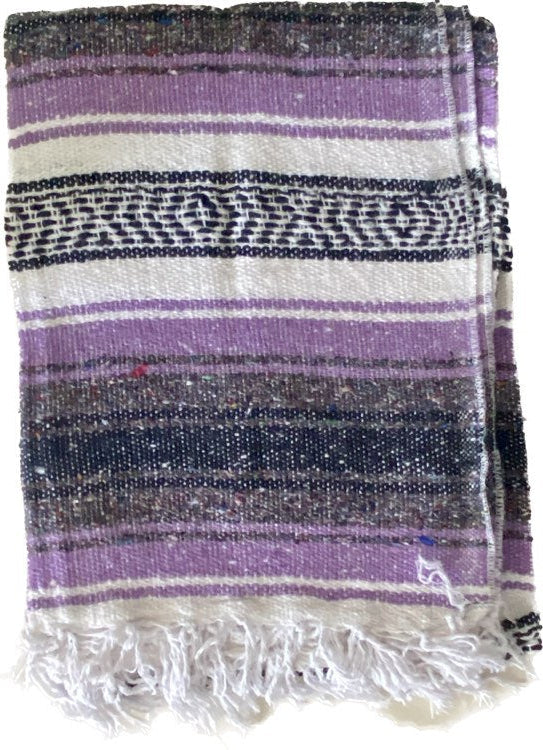 Falsa Blanket Western Mexican Violet & Grey
