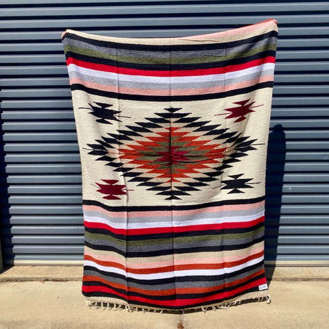 Aztec Design Floor Rugs Sunset Blend