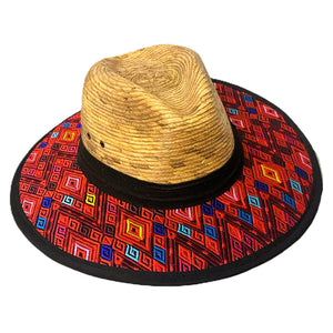 Aztec Design Hand Embroidered Sun Hats - Made in Mexico – Mexitraders
