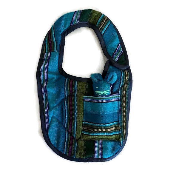Baby Bibs with Toy Handmade Guatemala
