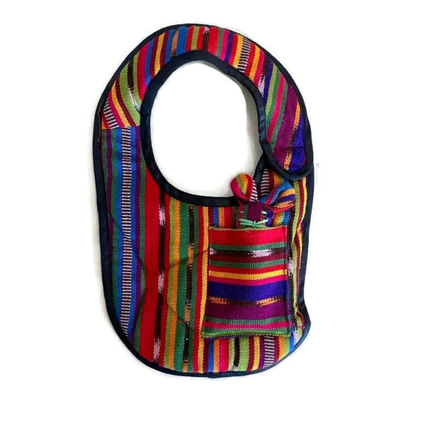 Baby Bibs with Toy Handmade Guatemala