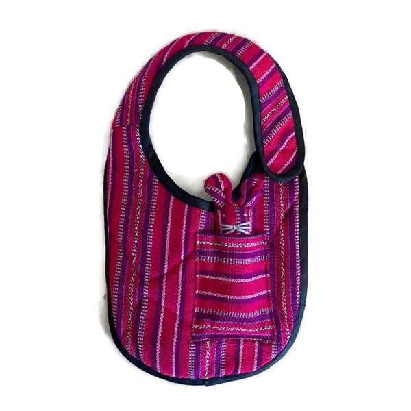 Baby Bibs with Toy Handmade Guatemala