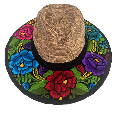 Palm Oaxaca Hand Embroidered Sun Hats - Made in Mexico