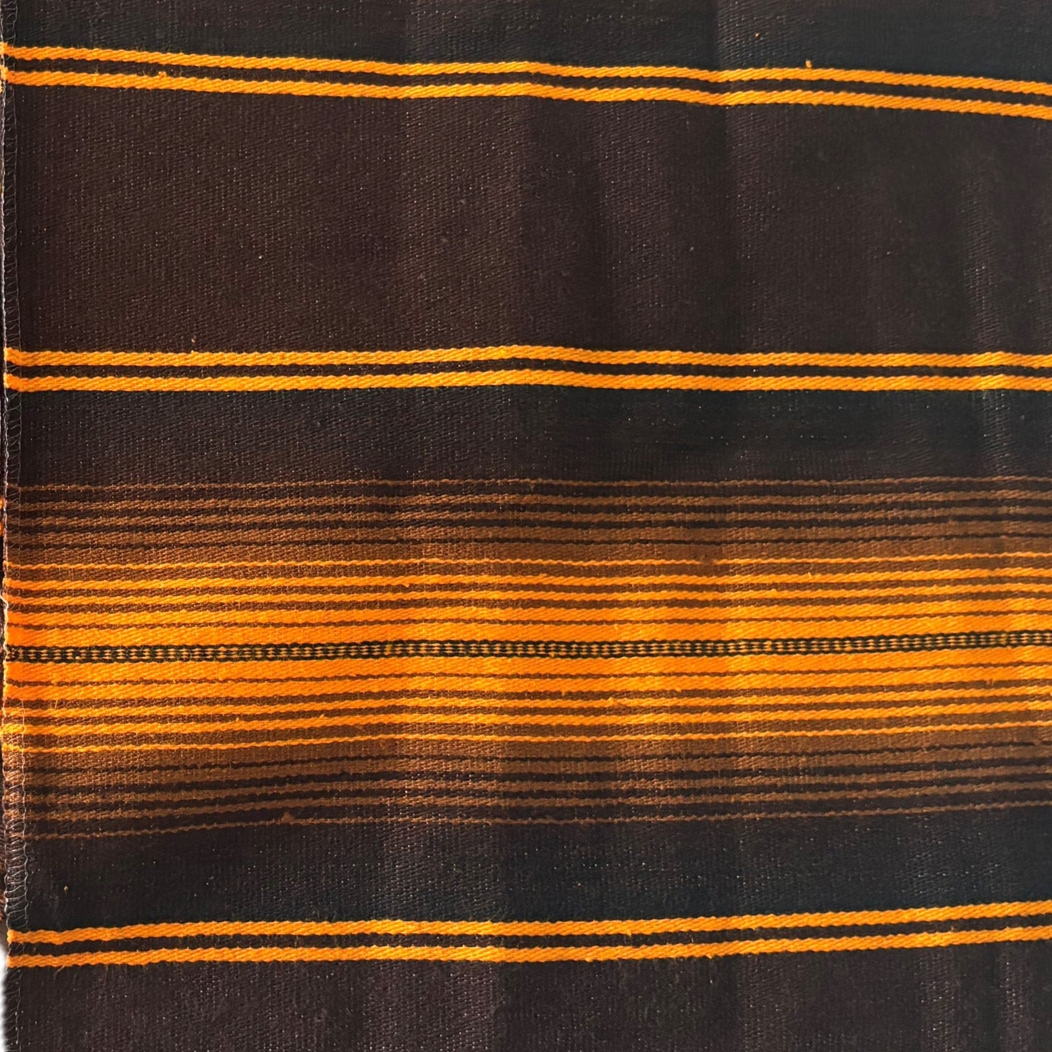 Genuine Mexican Blanket Sarape Brown and Honey