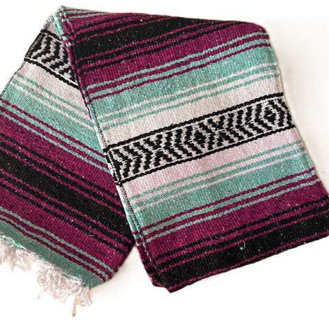 Falsa Blanket Western Mexican Mint & Cherry