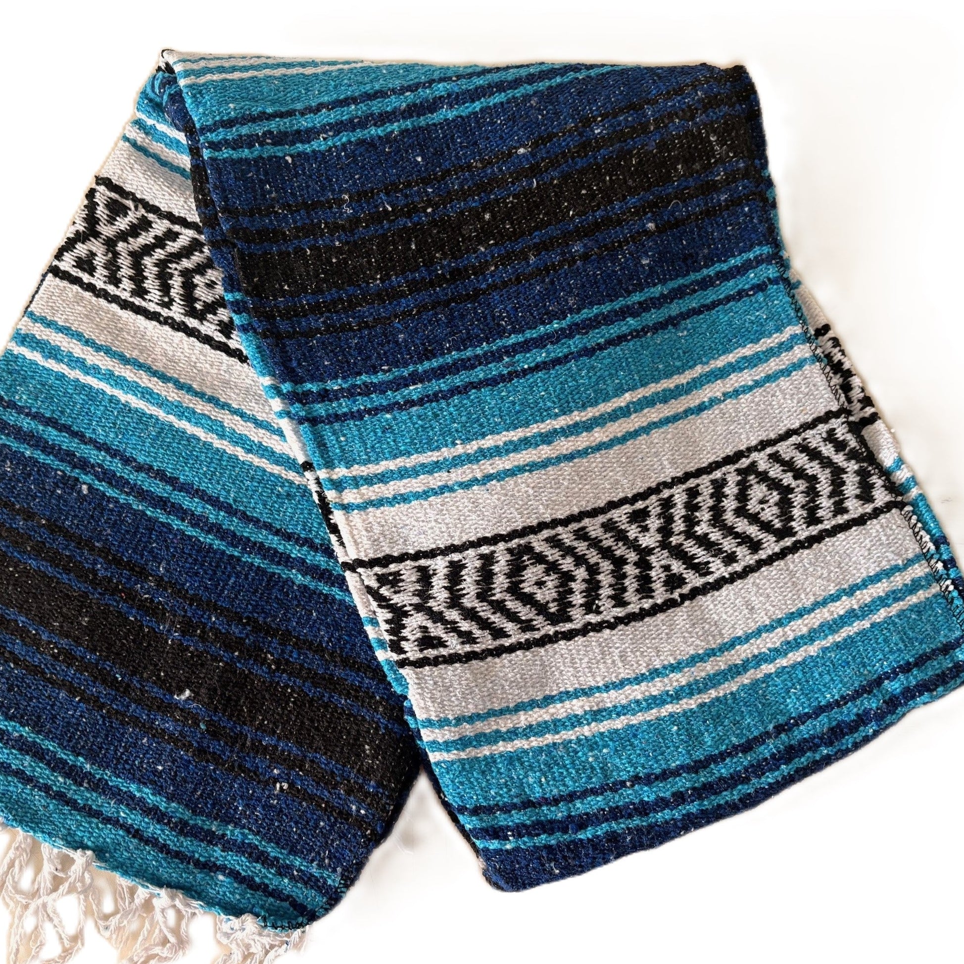 Falsa Blanket Western Mexican All Blue