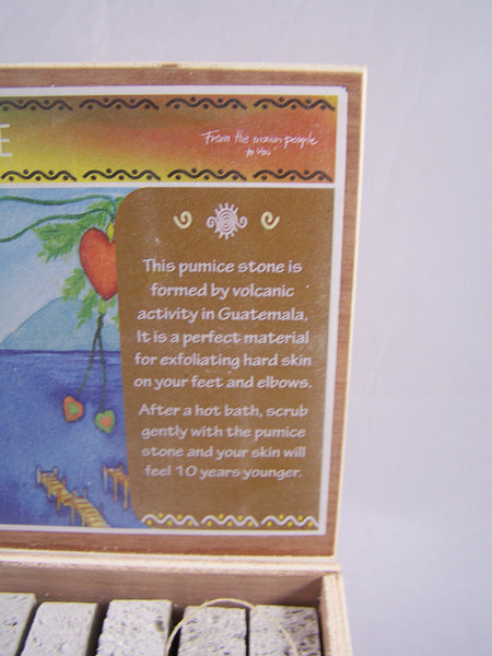 Mayan Pumice Stones Natural Volcanic Handmade Guatemala