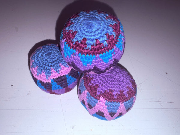 Hacky Sacks Stress Juggling Balls Handmade in Guatemala