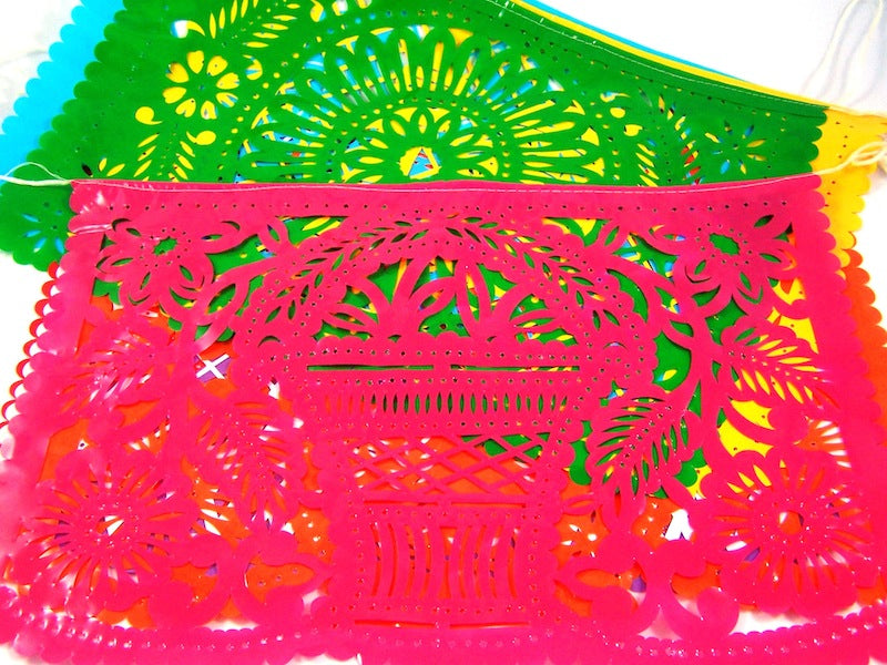 Mexican Bunting Flags Banners 5m length - Different themes