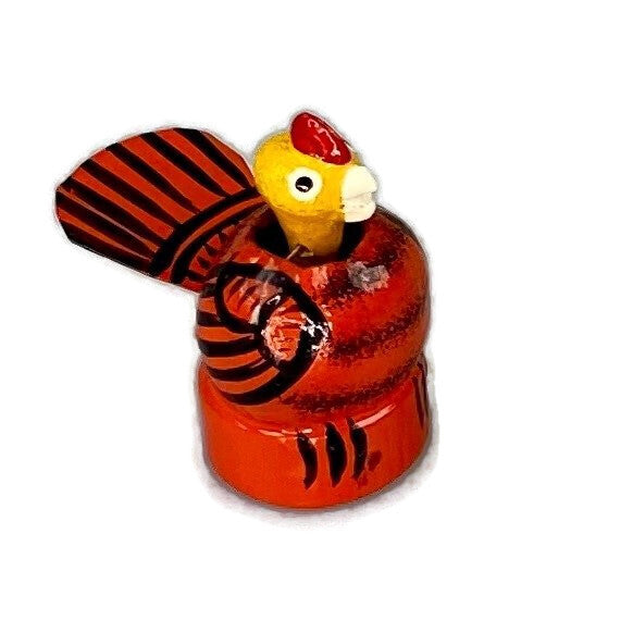 Bobbing Nodding Head Animals Handmade Mexico from Natural Seeds