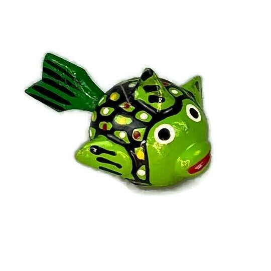 Bobbing Nodding Head Animals Handmade Mexico from Natural Seeds