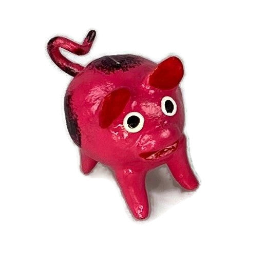 Bobbing Nodding Head Animals Handmade Mexico from Natural Seeds