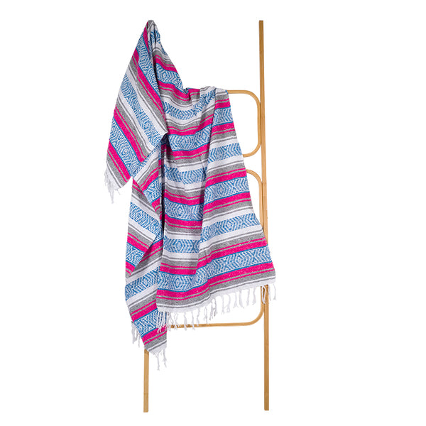 Falsa Blanket Western Mexican Baby Blue Strawberry