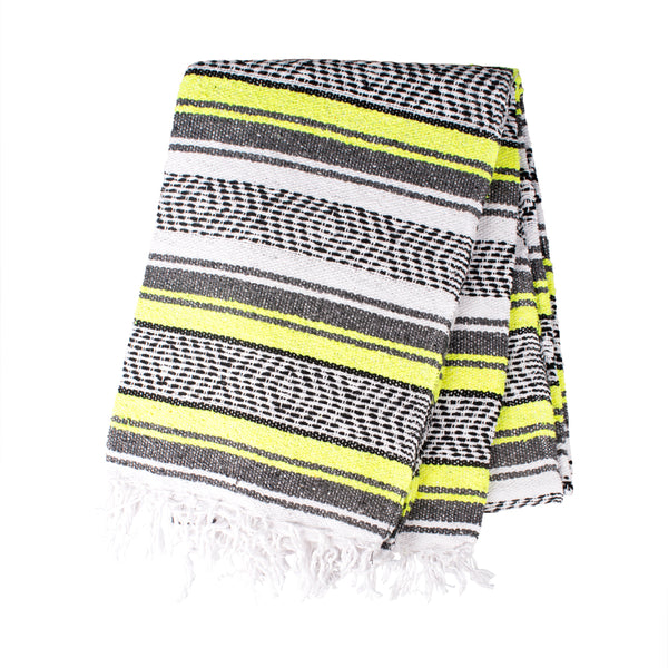 Falsa Blanket Western Mexican Neon & Grey