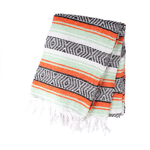 Falsa Blanket Western Mexican Orange & Mint