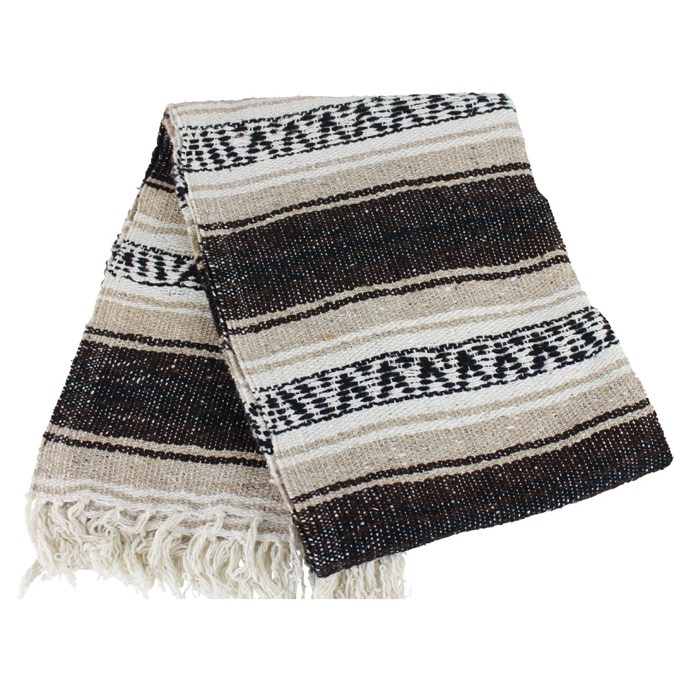 Falsa Blanket Western Mexican All Brown