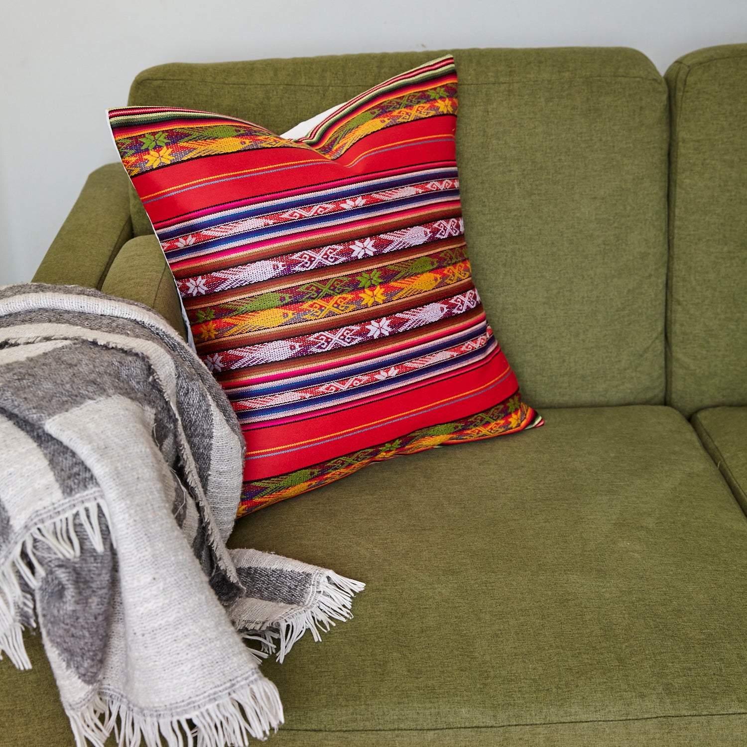 Inca Cushion Covers Handmade Ecuador