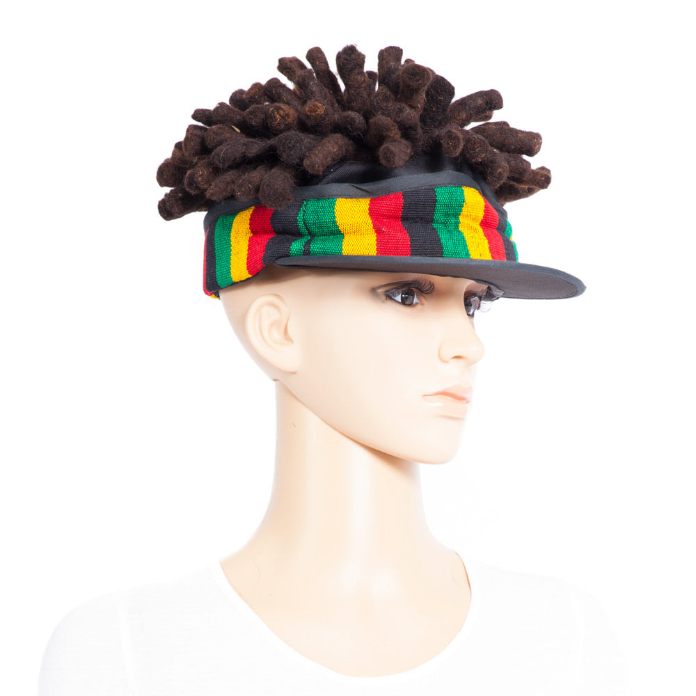 Rasta Cap With Dreadlocks