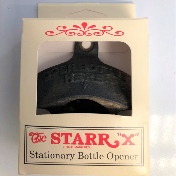 Starr X Bottle Opener - Made in USA - Antique Look