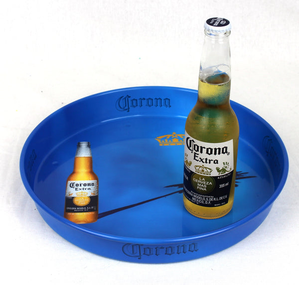 Corona Palm Tree Metal Drinks Tray Made in Mexico