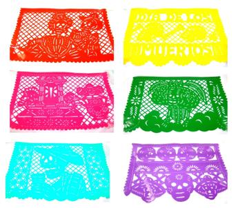 Mexican Bunting Flags Banners 5m length - Different themes