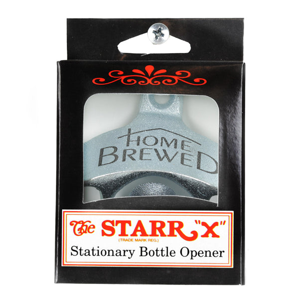Starr X Bottle Opener - Made in USA - Home Brewed