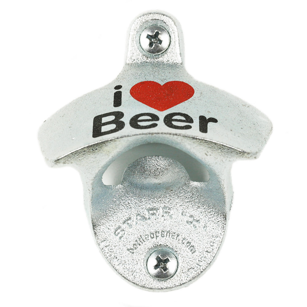 Starr X Bottle Opener - Made in USA - I (Heart) Beer
