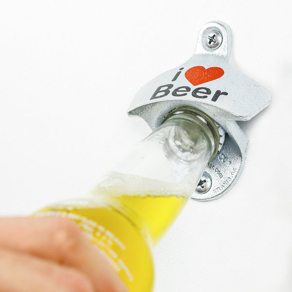 Starr X Bottle Opener - Made in USA - I (Heart) Beer