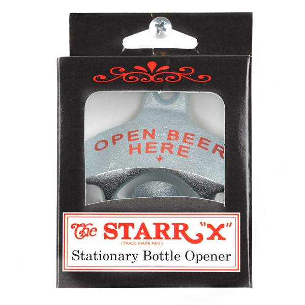 Starr X Bottle Opener - Made in USA - Open Beer Here