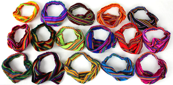 Hippy Headbands Cotton Handmade Ecuador