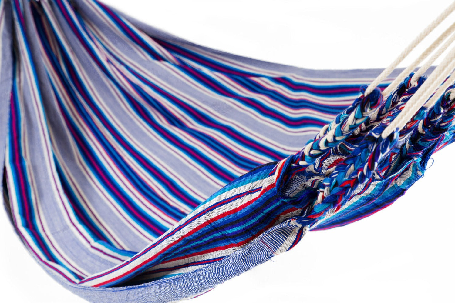 Hammock Solid Material Made in Ecuador Multicoloured Blue
