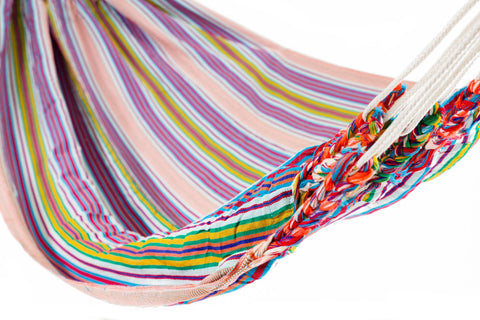 Hammock Solid Material Made in Ecuador Multicoloured Orange