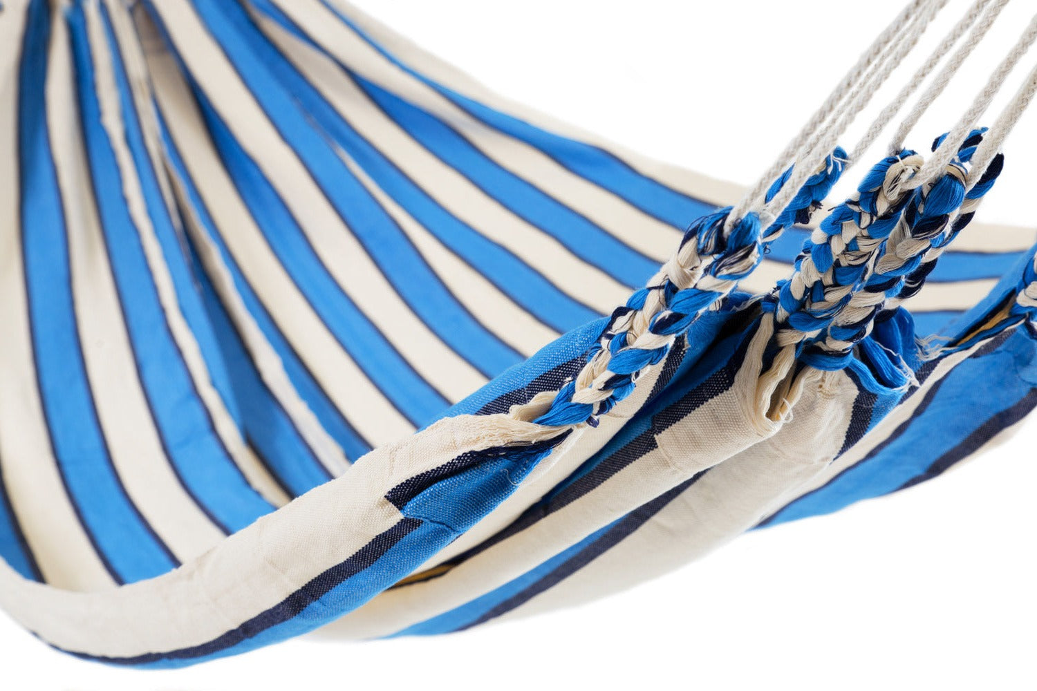 Hammock Solid Material Made in Ecuador Baby Blue & White