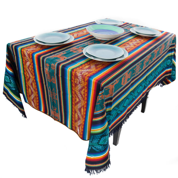 Otovalo Table Cloth Made in Ecuador Regular 1.90 x 1.55 m