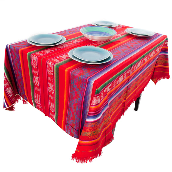 Otovalo Table Cloth Made in Ecuador Regular 1.90 x 1.55 m