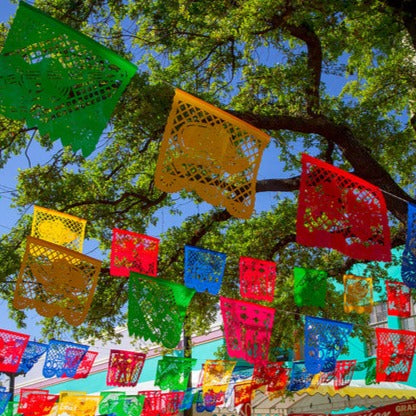 Mexican Bunting Flags Banners 5m length - Different themes