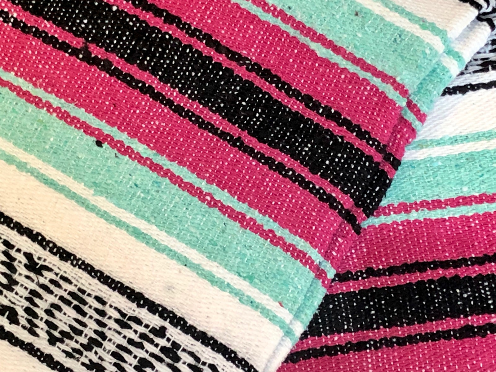 Mexitraders - Mexican Falsa Blankets 1.9x 1.2m - click for colour options
